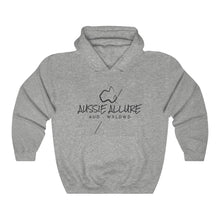 Load image into Gallery viewer, CLASSIC LOGO HOODIE. Unisex Hooded Sweatshirt /PINK/GREY/WHITE