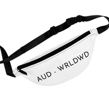 Load image into Gallery viewer, FANNY PACK - AUD - WRLDWD / WHITE
