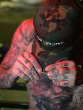 Load image into Gallery viewer, CAP /DAD HAT - AUD - WRLDWD /AVAILABLE IN PINK, CAMMO, TAN, BABY BLUE, NAVY BLUE