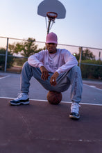 Load image into Gallery viewer, SWEAT PANTS, AUD - WRLDWD leg print