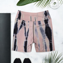 Load image into Gallery viewer, TD SHORTS - WOMENS YOGO SHORT/ BIKE PANT - SYDNEY SUNSET TYEDIE COLLECTION