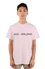 Load image into Gallery viewer, AUD - WRLDWD mens tshirt- Light pink 

