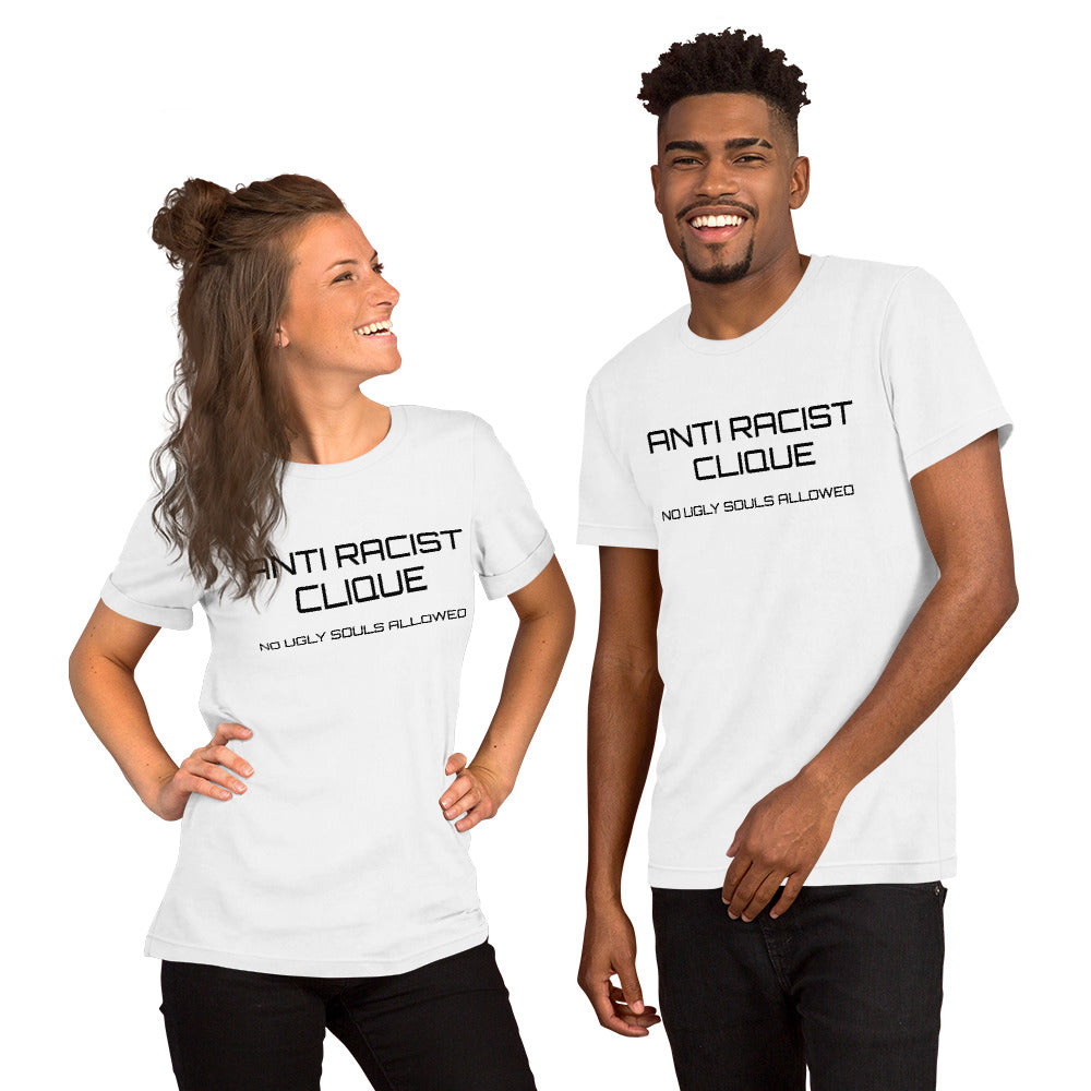 ANTI RACISCT CLIQUE UNISEX Short-Sleeve Unisex T-Shirt